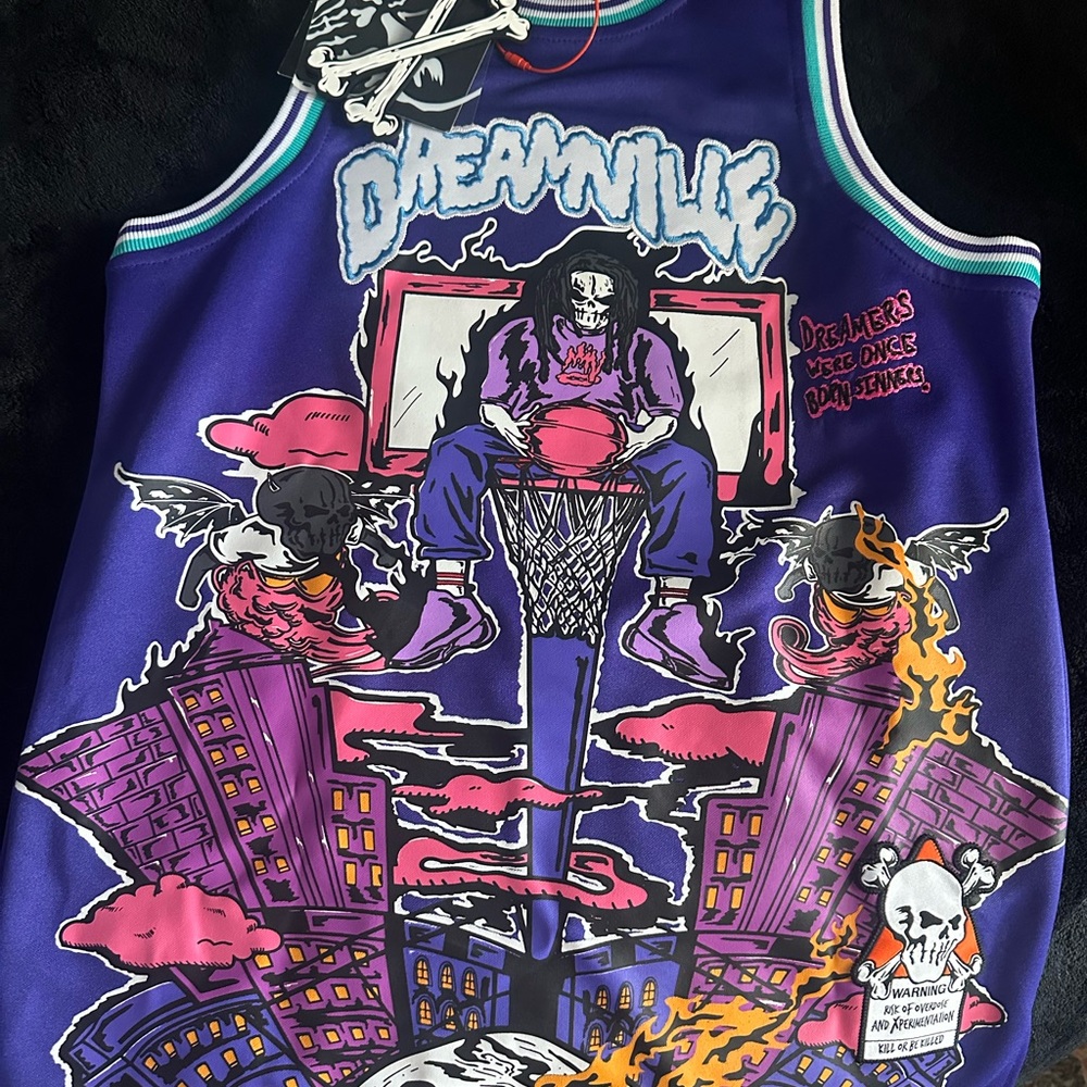 Kids Graphic Jersey - Purple